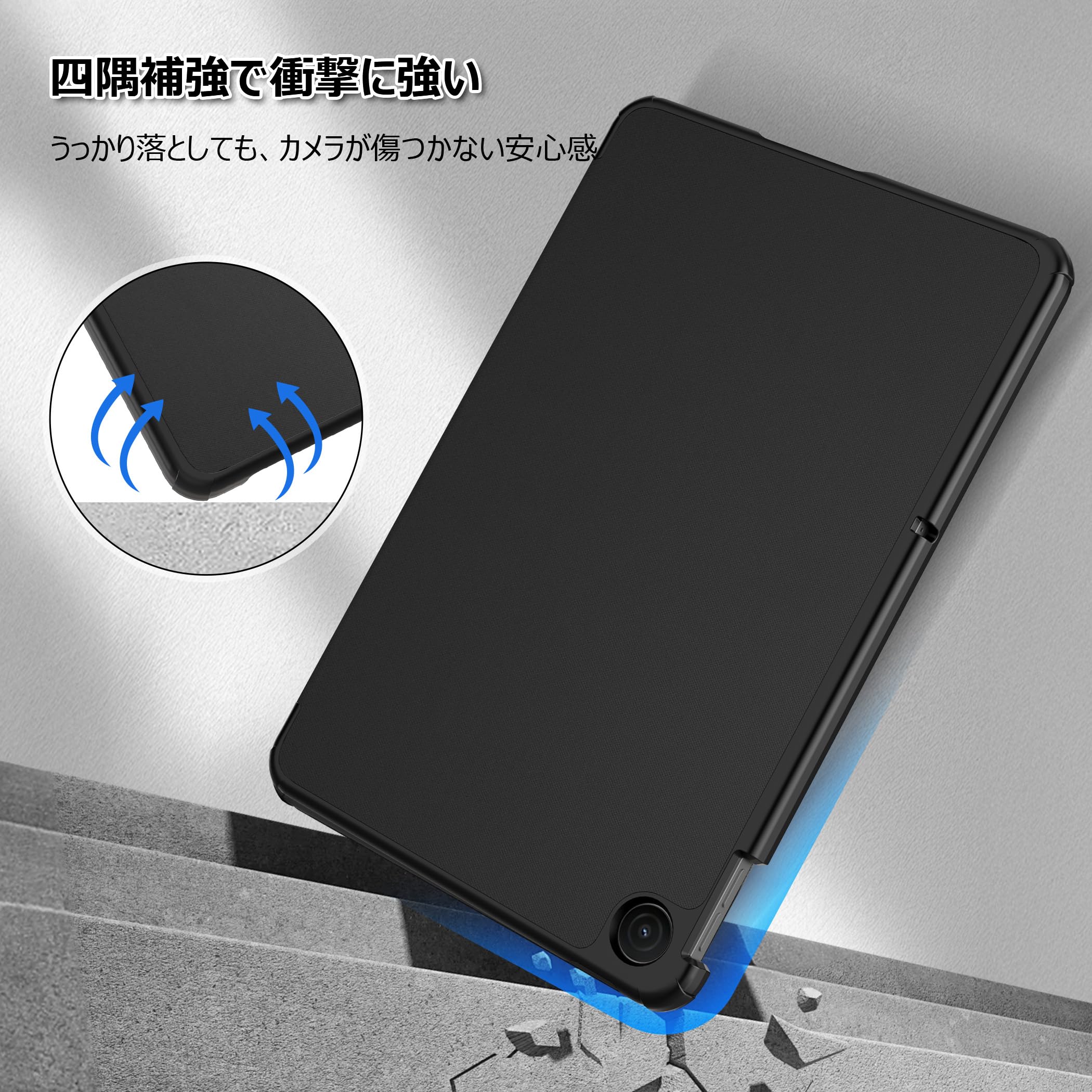 Amazon.co.jp: [9.7インチ Redmi Pad 2 ケース ガラスフィルム セット